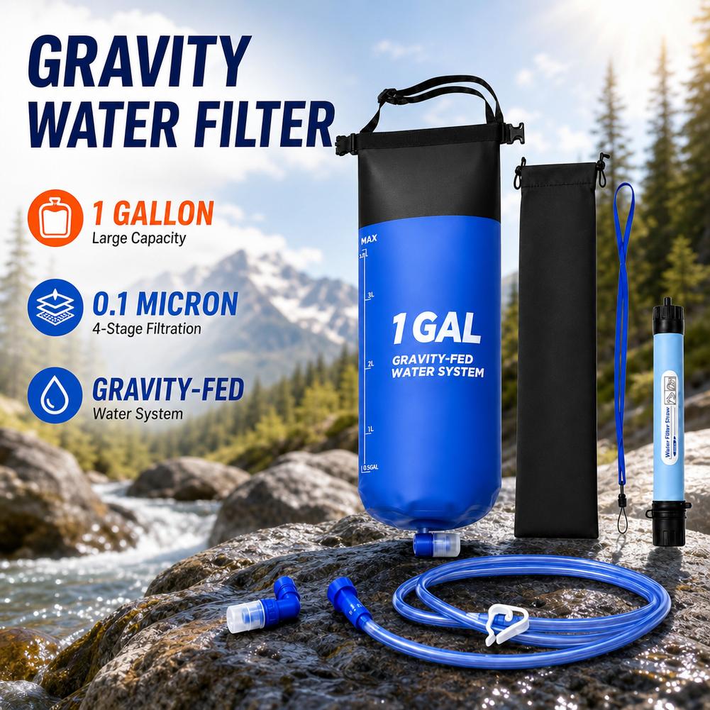 1 Gal Schwerkraft-Wasserfilter – Bivy Bag Emergency Bewertung und Preis